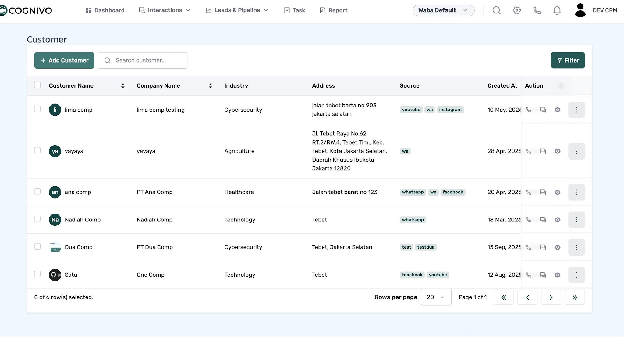 Cognivo UI Screenshot